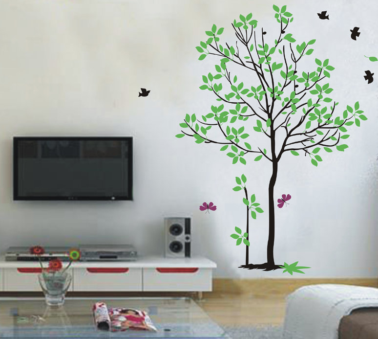 Pop Decors Spring Tree Wall Decal Wayfair
